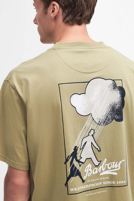 Portland Oversized T-Shirt - BLEACHED OLIVE