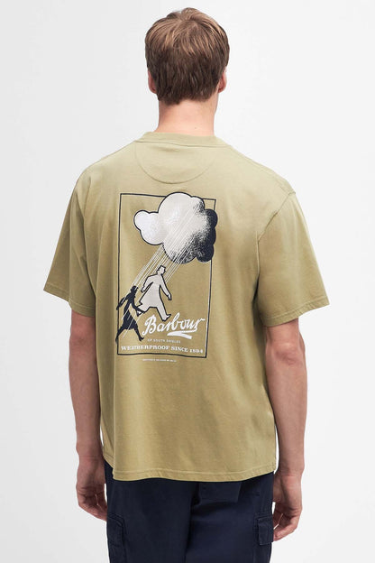 Portland Oversized T-Shirt - BLEACHED OLIVE