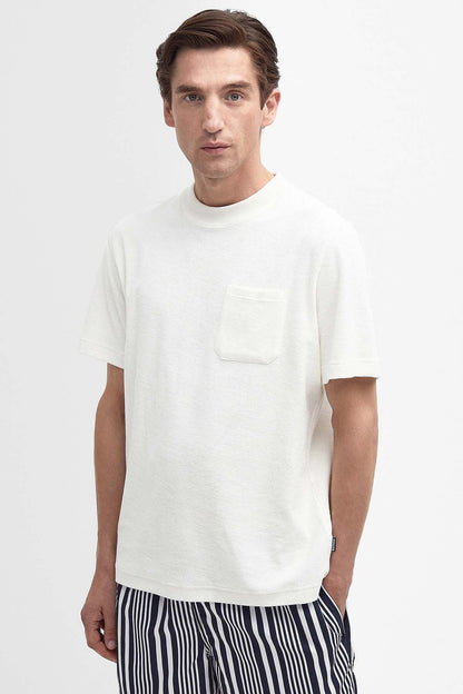 Nettlestone Towelling T-Shirt - ECRU