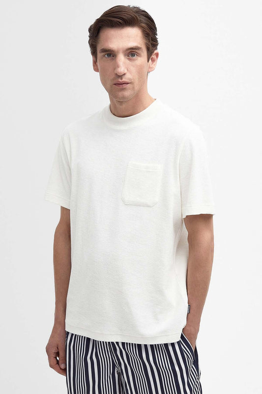 Nettlestone Towelling T-Shirt - ECRU