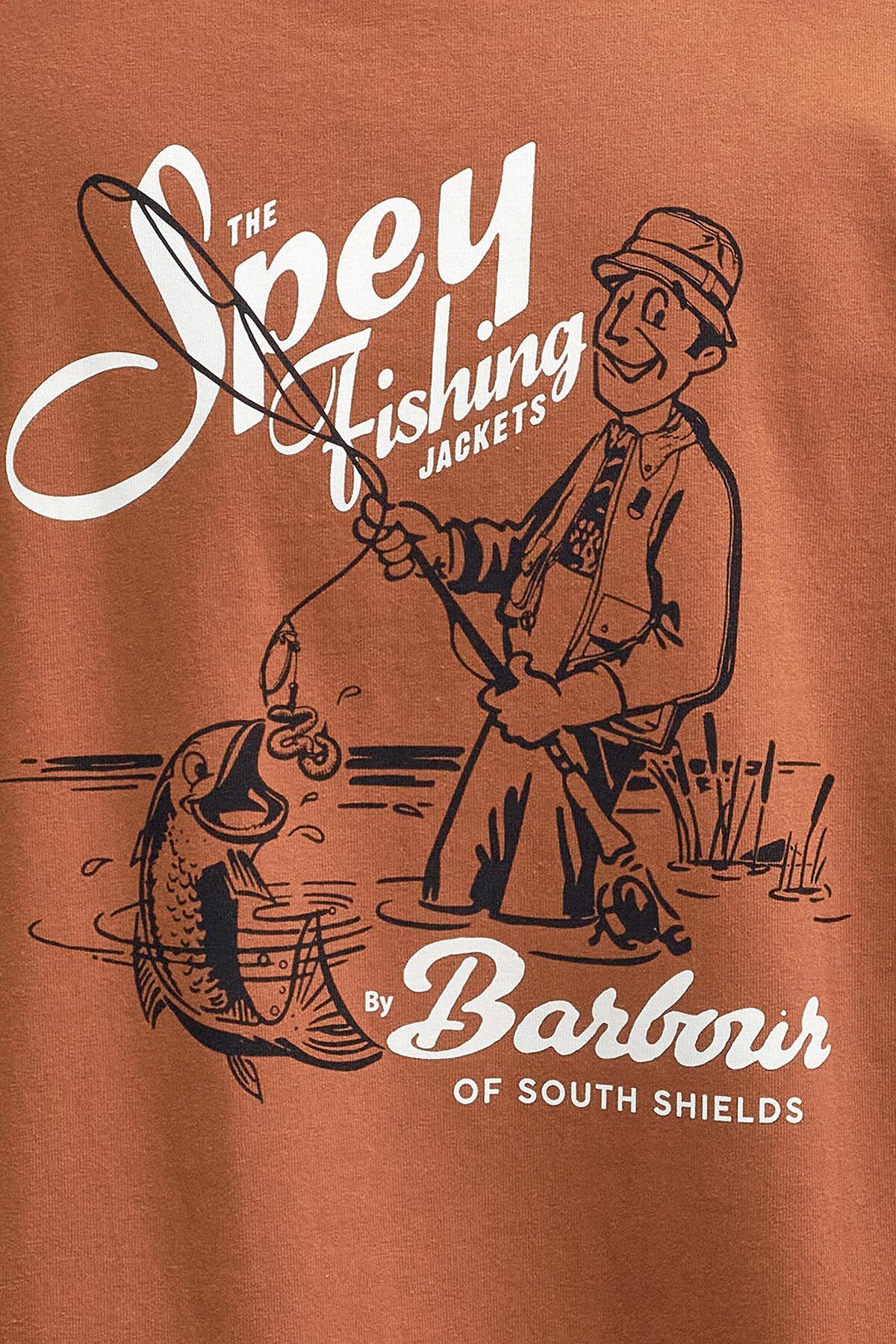 Bayard Oversized Graphic T-Shirt - CINNAMON