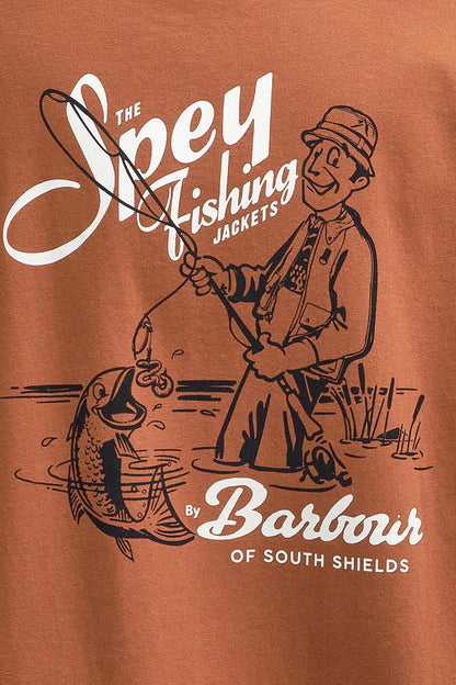 Bayard Oversized Graphic T-Shirt - CINNAMON