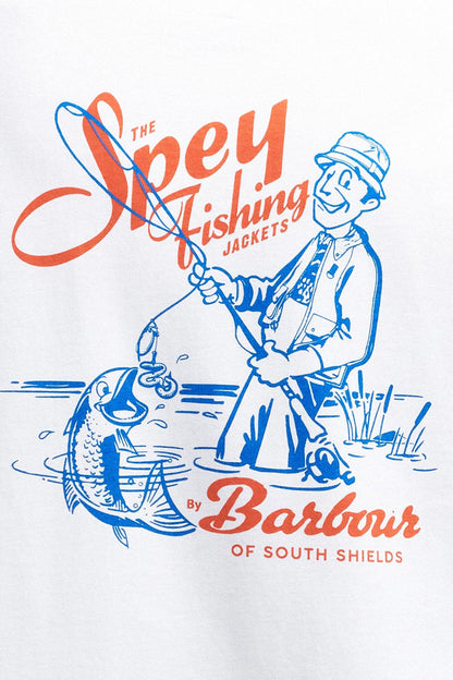 Bayard Oversized Graphic T-Shirt - WHITE