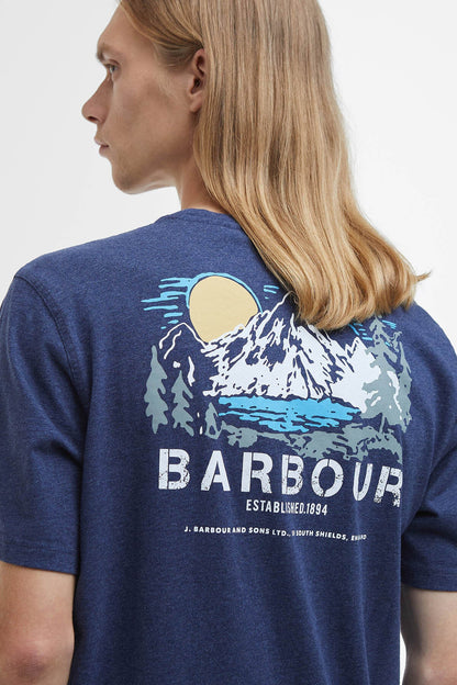 Perham Graphic T-Shirt - INDIGO