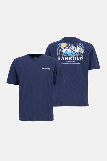 Perham Graphic T-Shirt - INDIGO