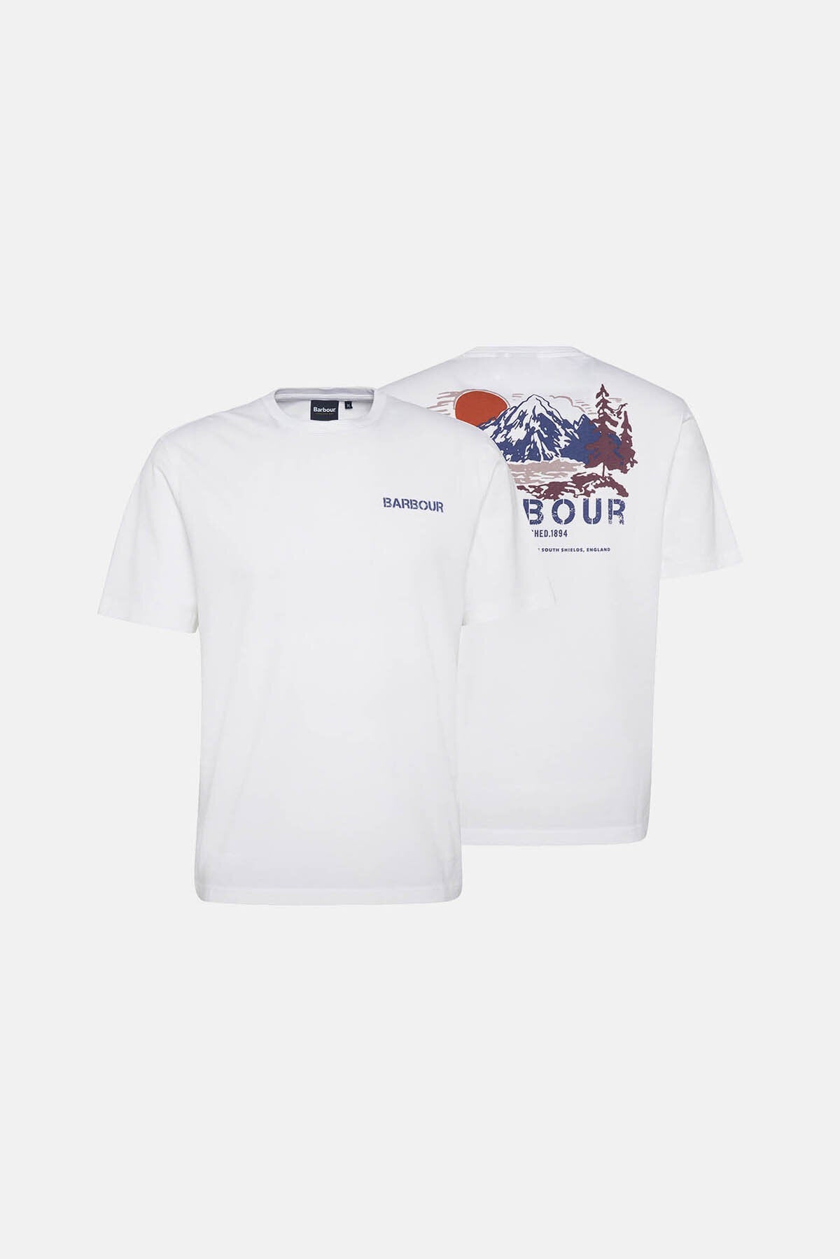 Perham Graphic T-Shirt - WHITE