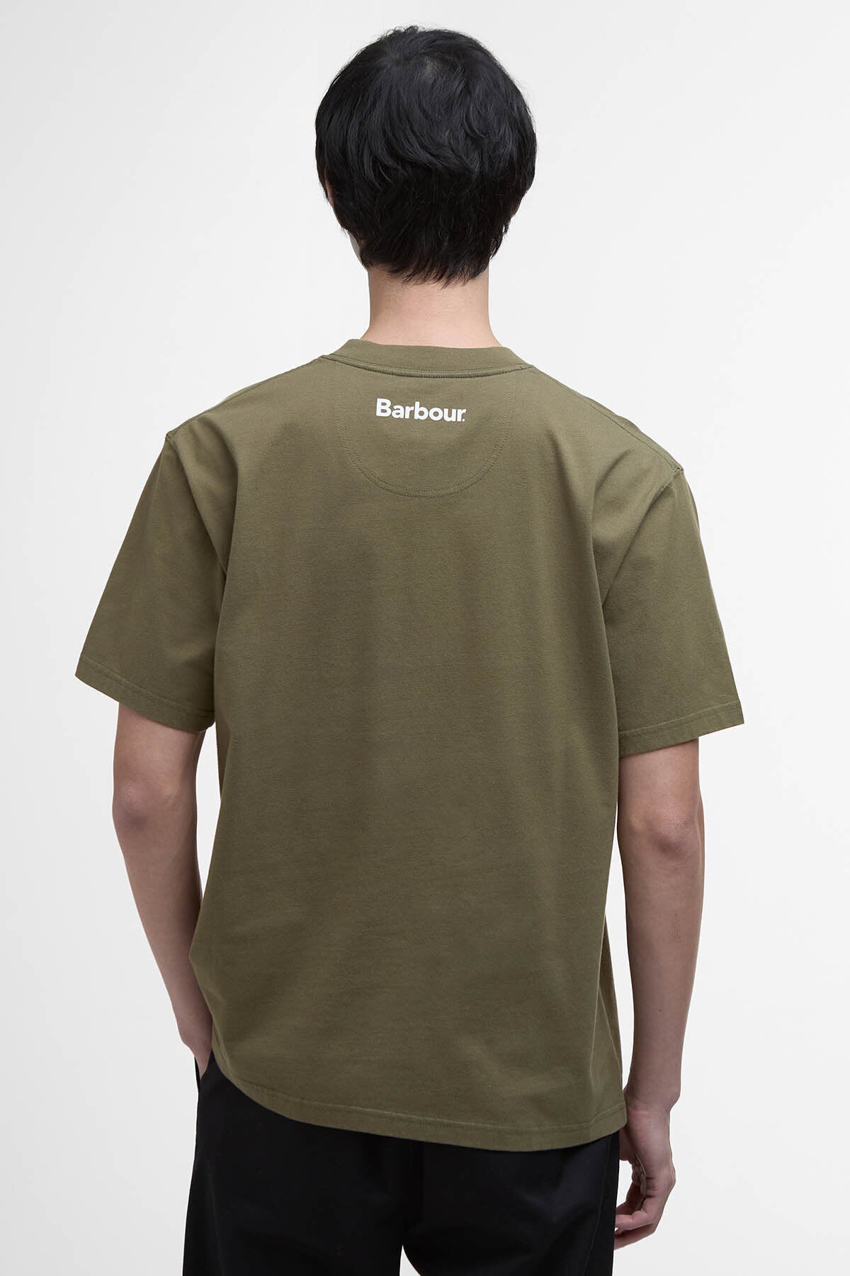 All Weather Oversized Graphic T-Shirt - MID OLIVE