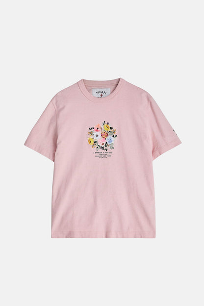 Floral T-Shirt - CHALK PINK