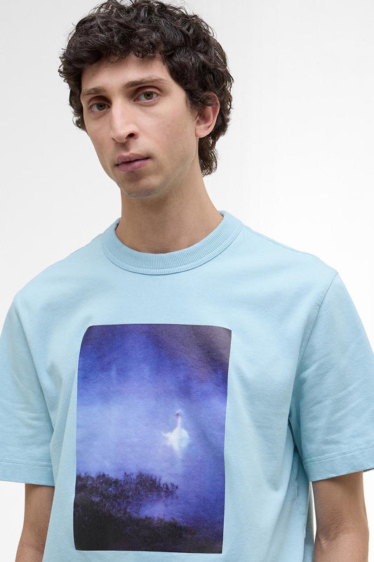 Archive Swan T-Shirt - PALE BLUE