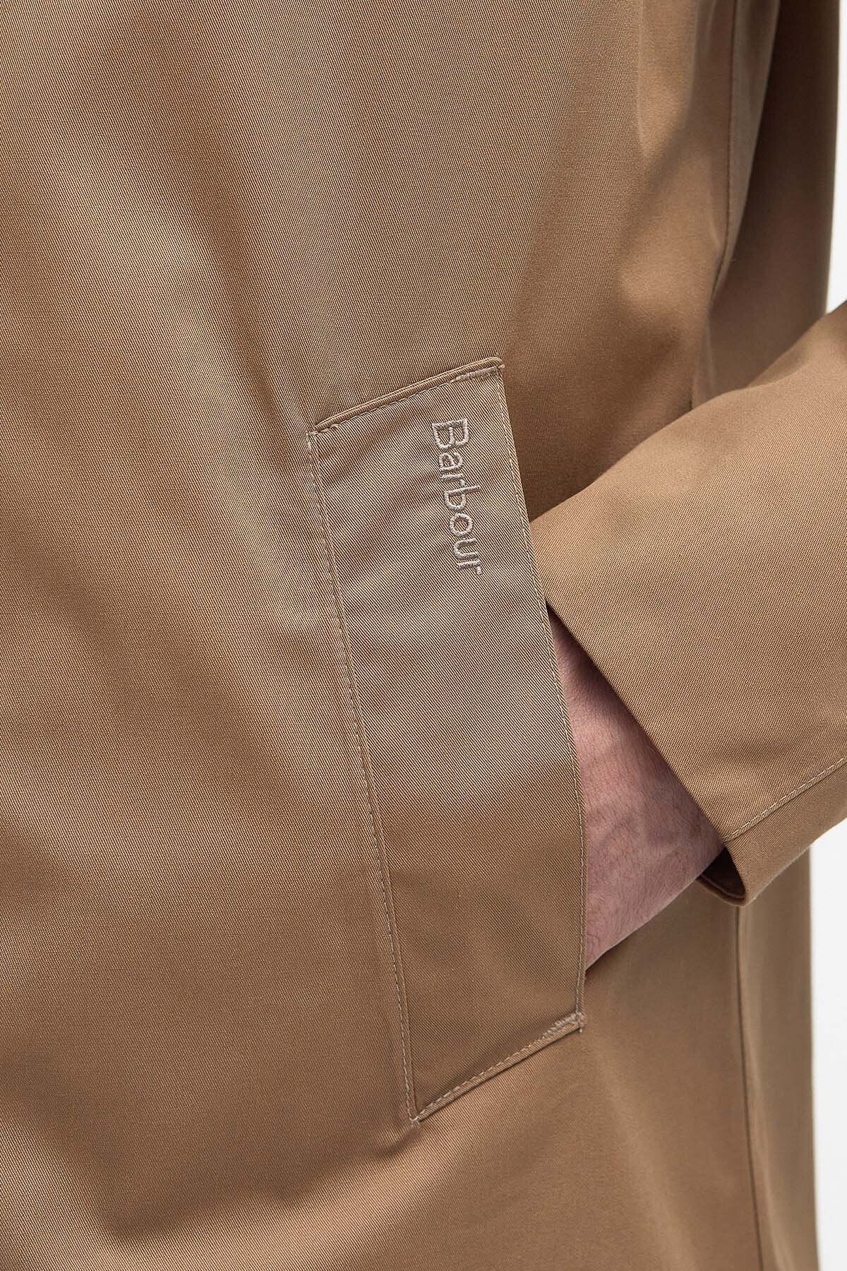 Rokig Lightweight Mac Jacket - MILITARY BROWN