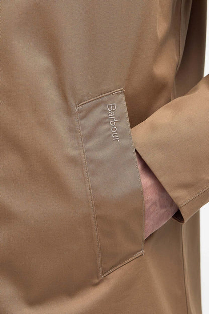 Rokig Lightweight Mac Jacket - MILITARY BROWN