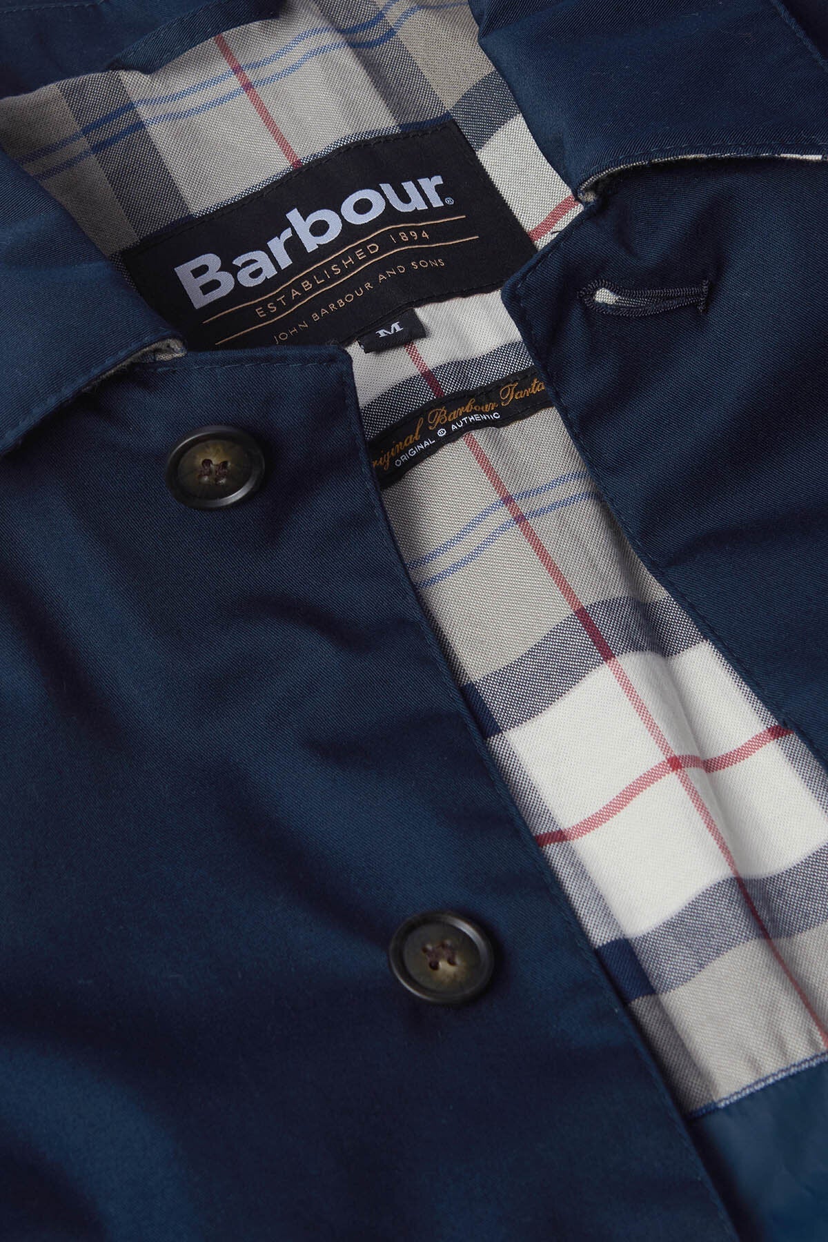 Rokig Lightweight Waterproof Mac - NAVY