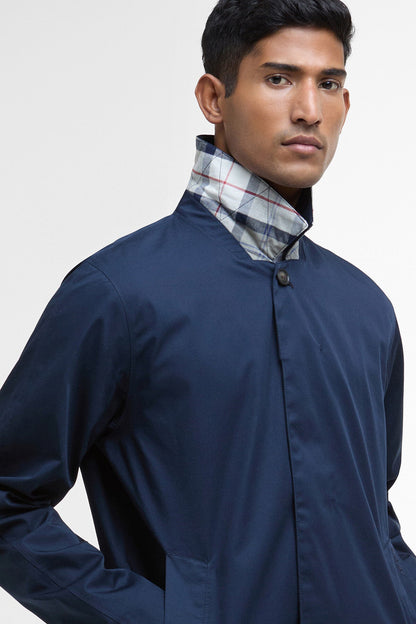 Rokig Lightweight Waterproof Mac - NAVY