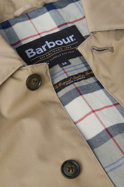 Rokig Lightweight Waterproof Mac - WASHED STONE