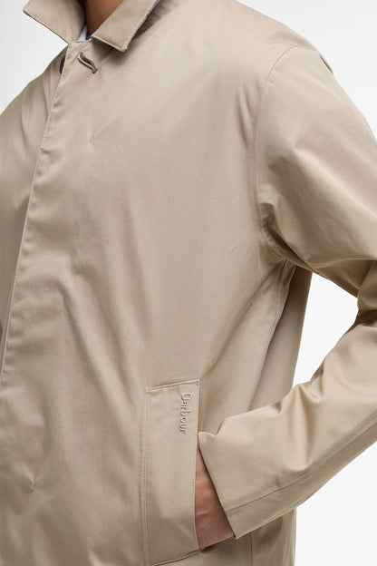 Rokig Lightweight Waterproof Mac - WASHED STONE