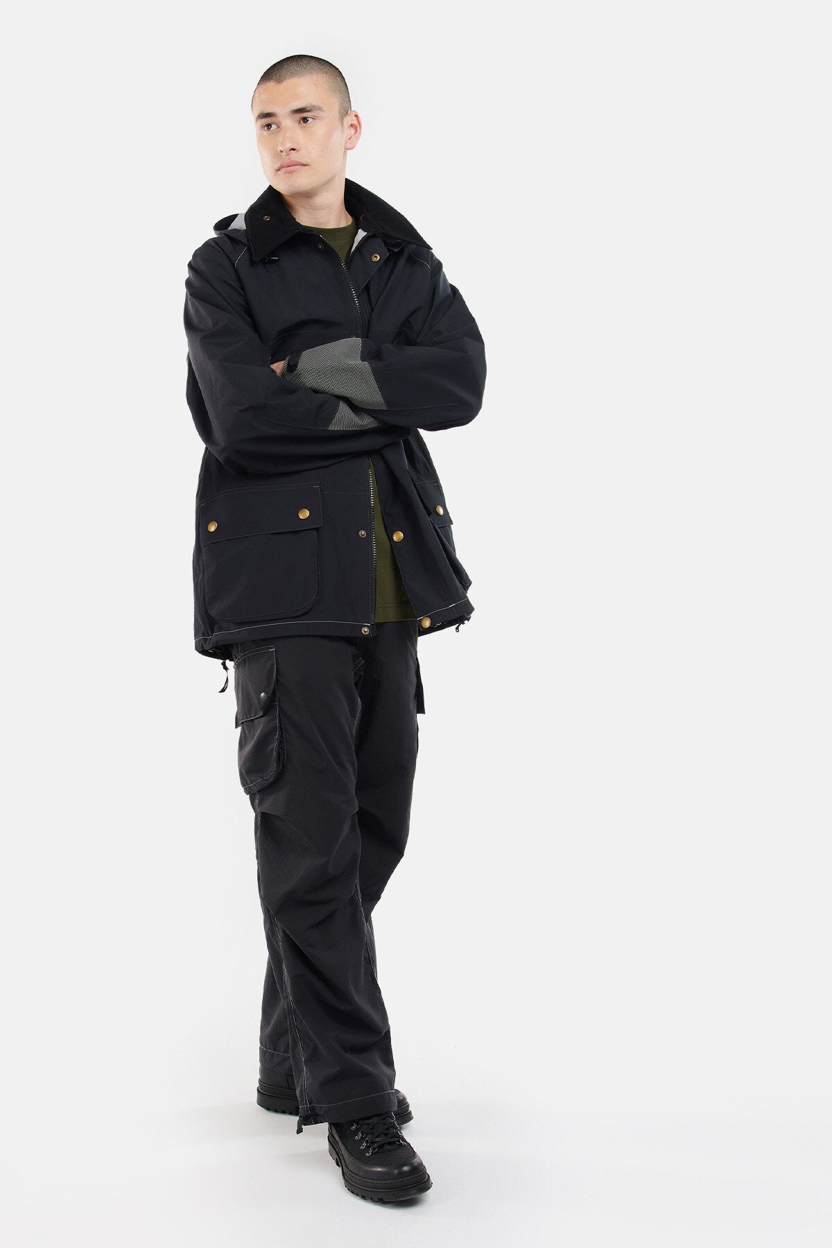 And Wander 3l Jacket - BLACK