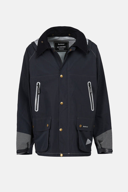 And Wander 3l Jacket - BLACK