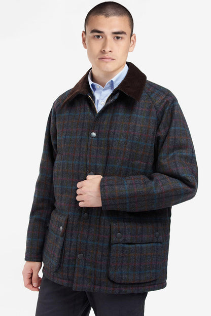 Wool Bedale Jacket - NAVY