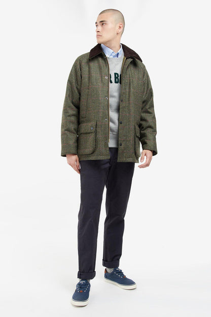 Wool Bedale Jacket - OLIVE