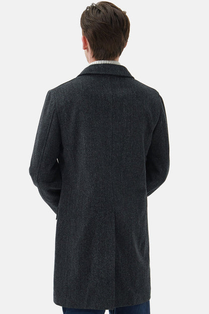 Harrow Wool Jacket - CHARCOAL