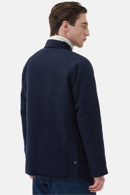 Bedale Wool Jacket - NAVY