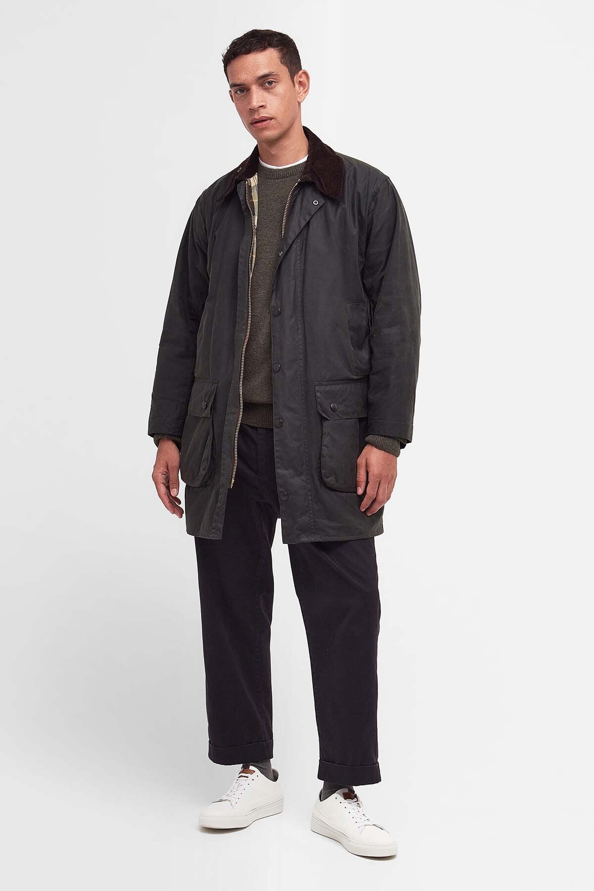 Border Wax Jacket - SAGE