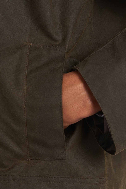 Classic Northumbria Wax Jacket - OLIVE
