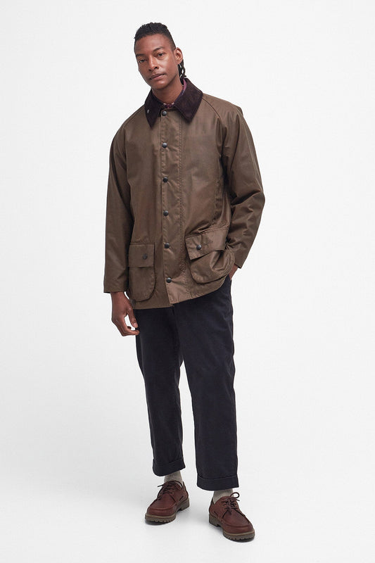 Beaufort Waxed Jacket - BARK