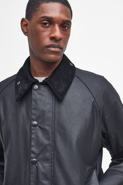 Beaufort Waxed Jacket - BLACK