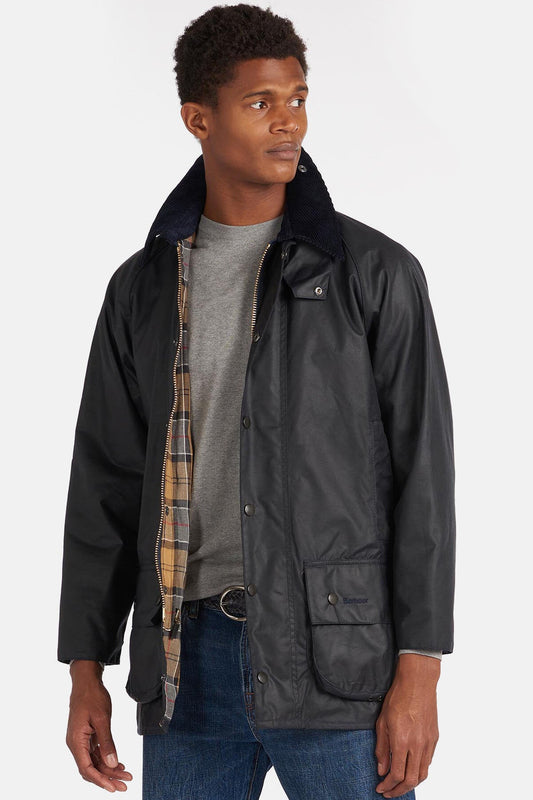 Beaufort Wax Jacket - NAVY