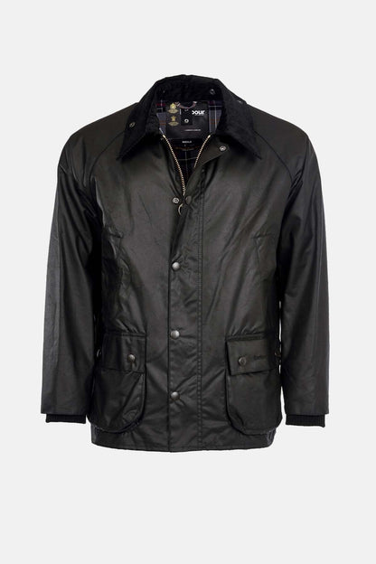 Bedale Waxed Jacket - BLACK