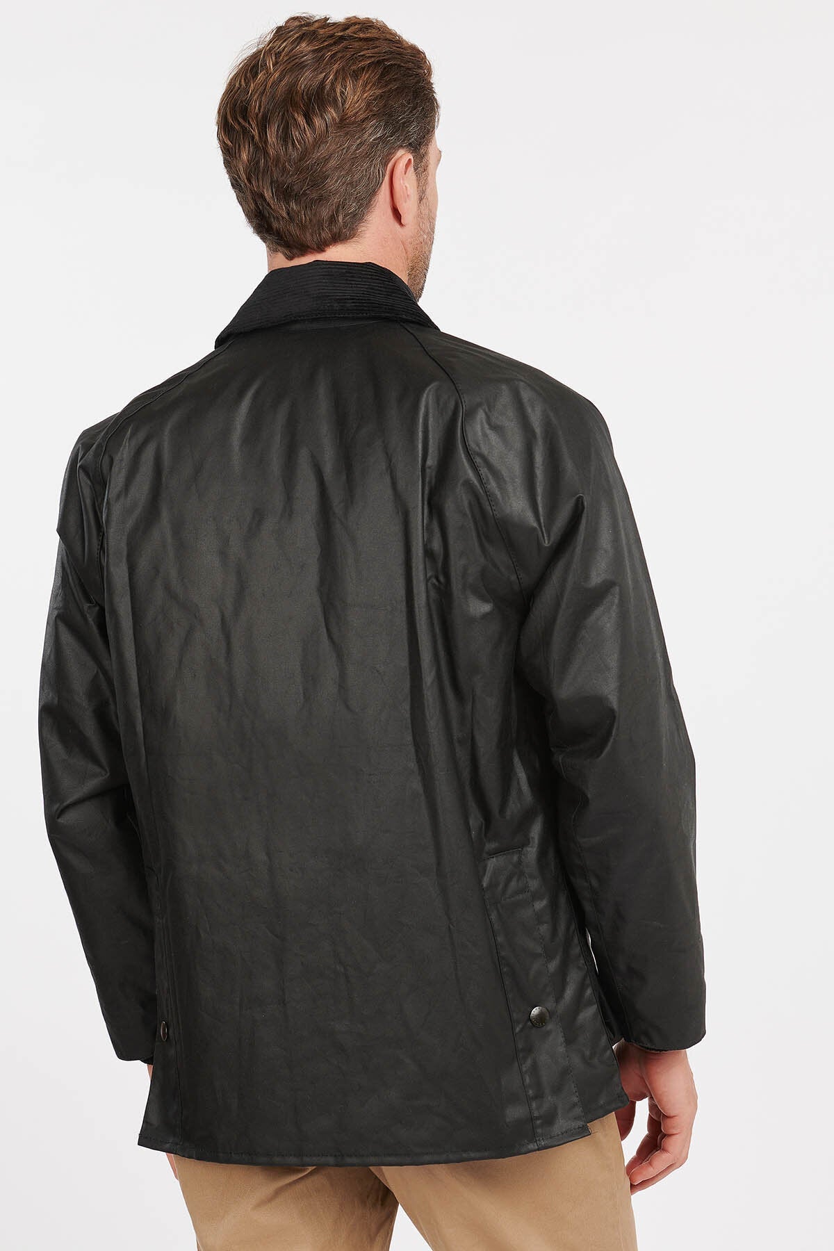 Bedale Waxed Jacket - BLACK