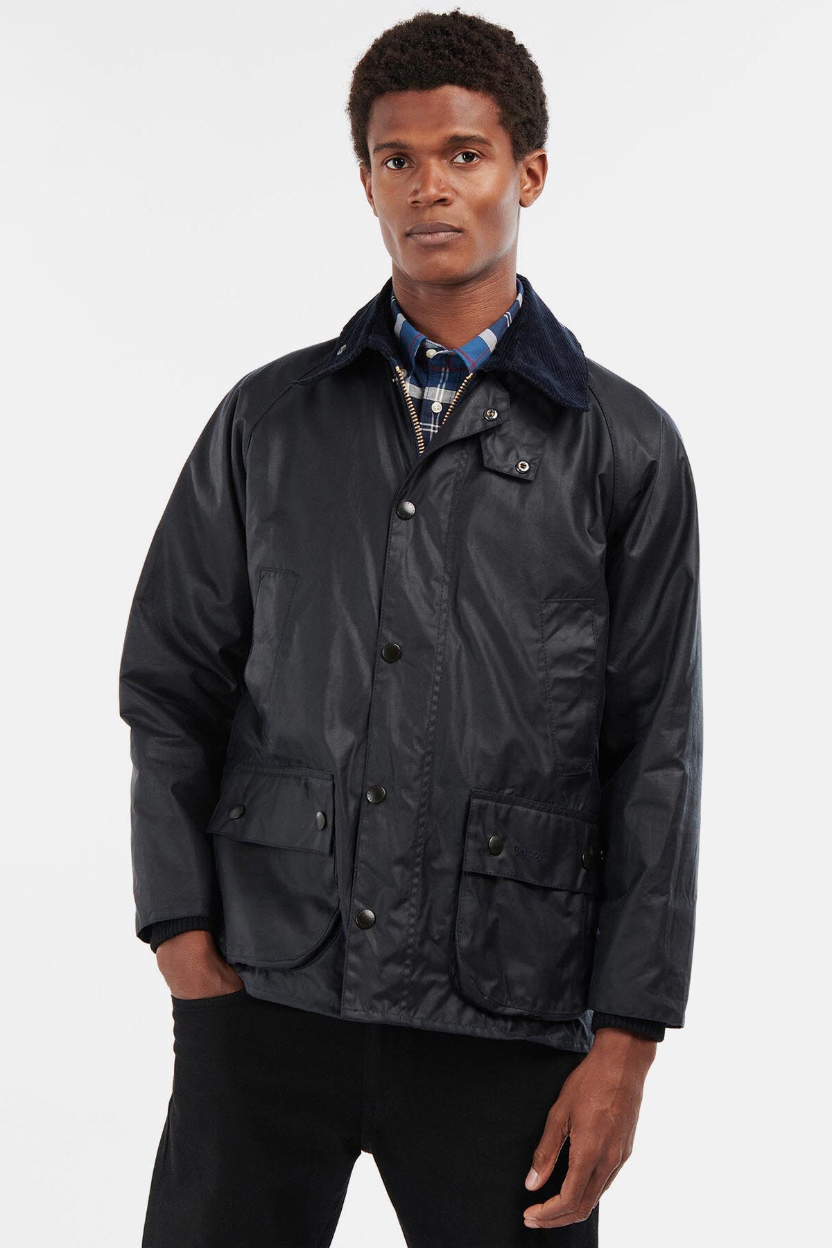 Bedale Wax Jacket - NAVY