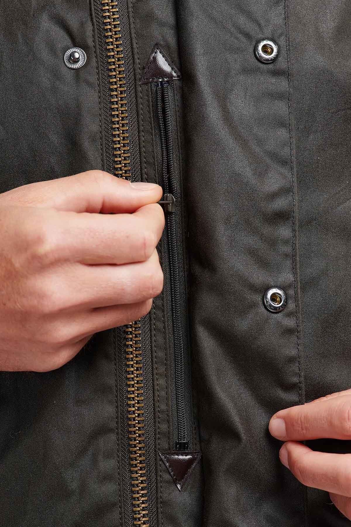 Bristol Wax Jacket - OLIVE