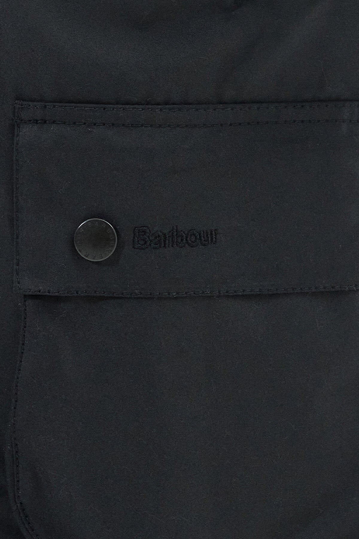 Ashby Wax Jacket - BLACK/CLASSIC