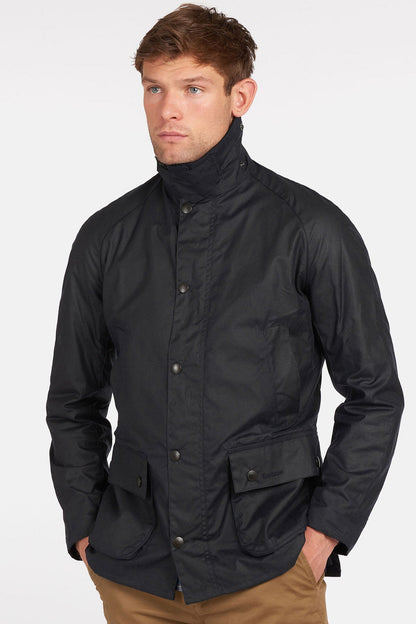Ashby Wax Jacket - NAVY