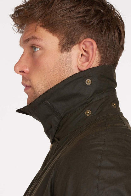 Ashby Wax Jacket - OLIVE