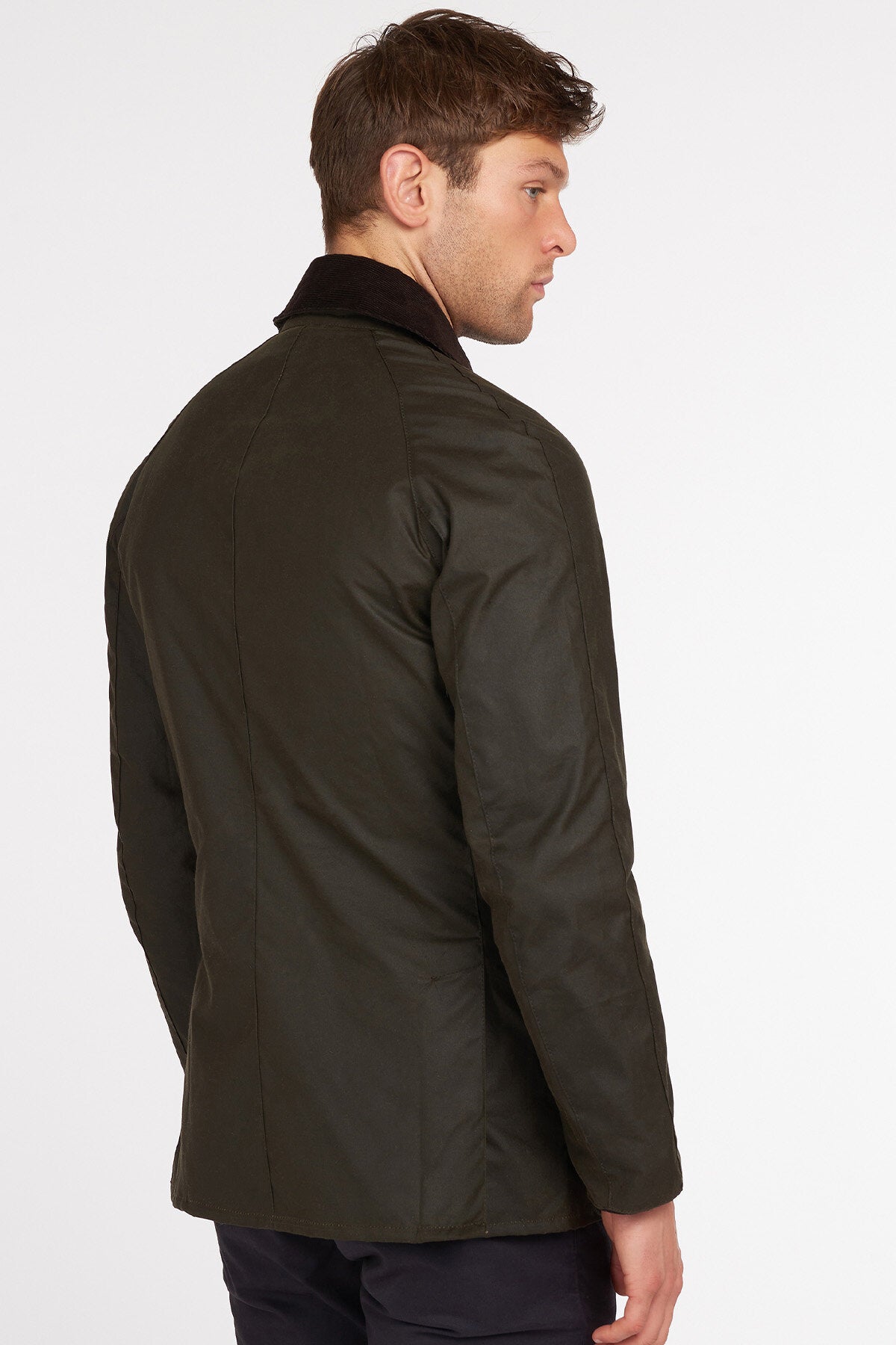 Ashby Wax Jacket - OLIVE