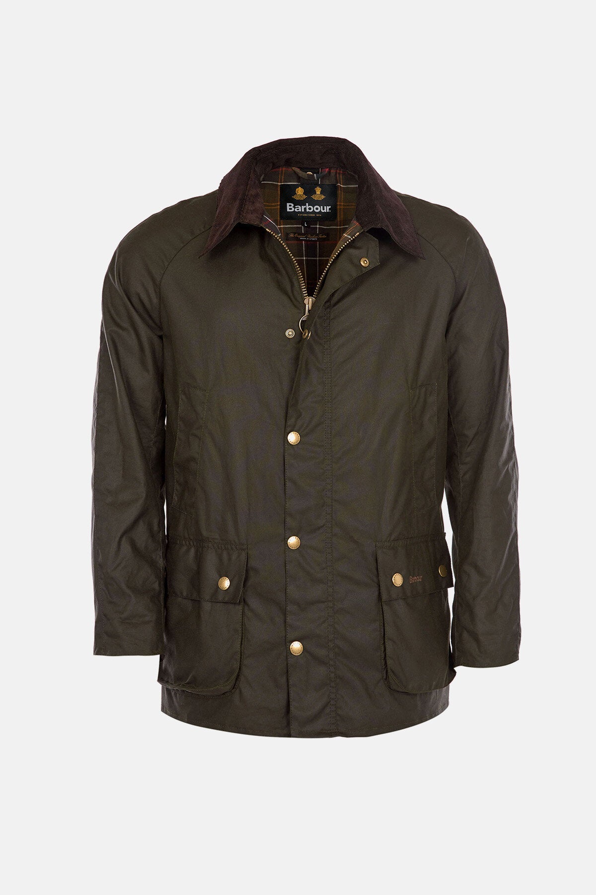Ashby Wax Jacket - OLIVE