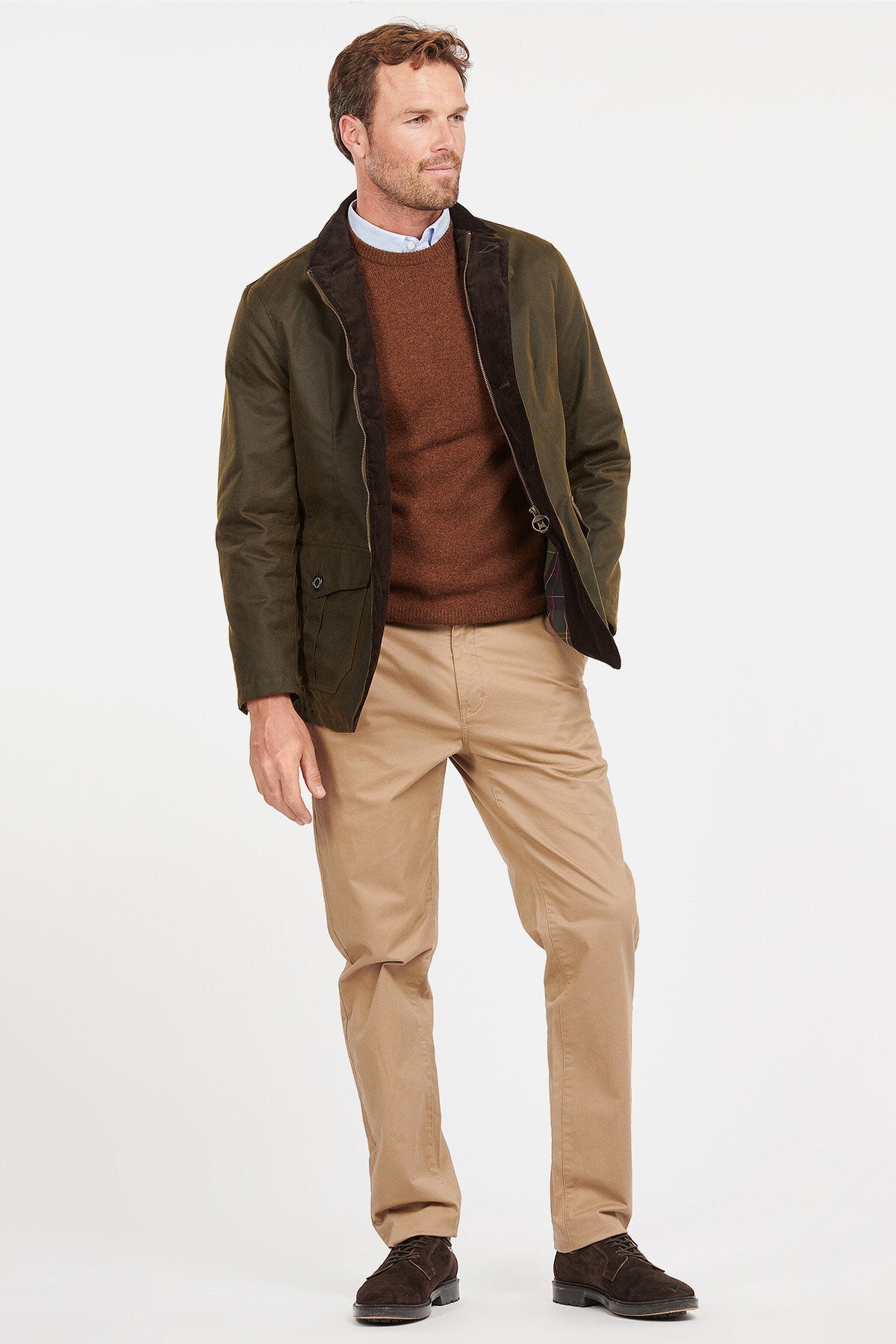 Lutz Wax Jacket - OLIVE