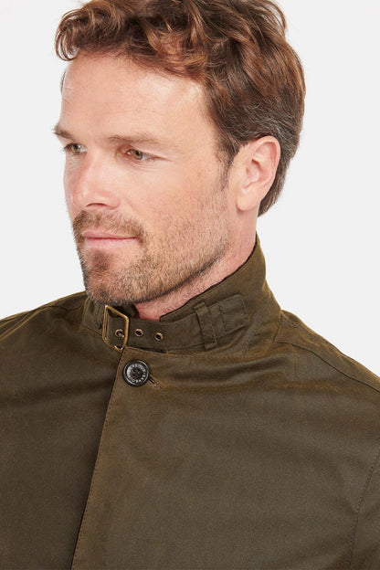 Lutz Wax Jacket - OLIVE