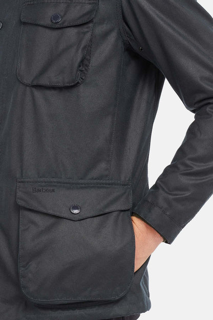 Ogston Wax Jacket - NAVY