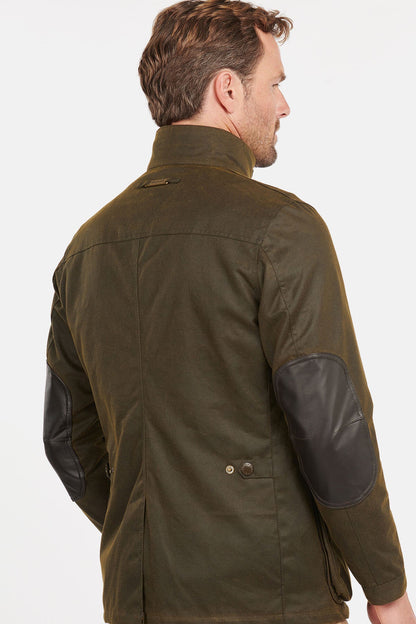 Ogston Wax Jacket - OLIVE