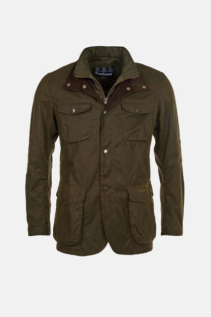 Ogston Wax Jacket - OLIVE