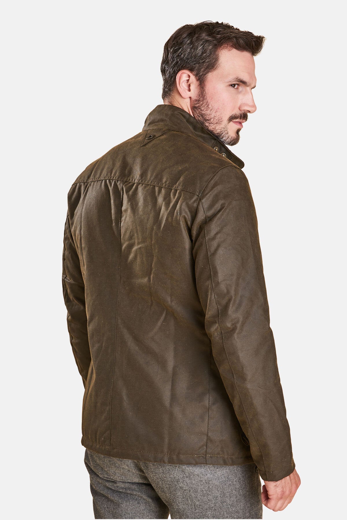Waxed Jacket - OLIVE