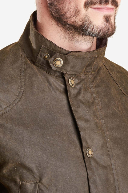 Waxed Jacket - OLIVE