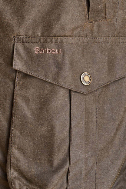 Waxed Jacket - OLIVE