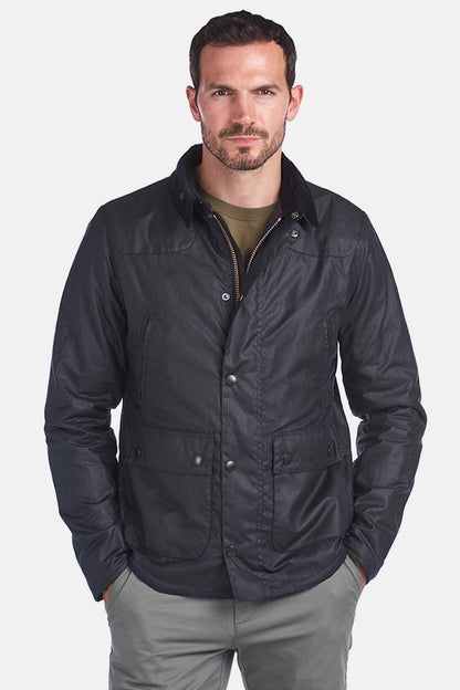 Reelin Wax Jacket - NAVY