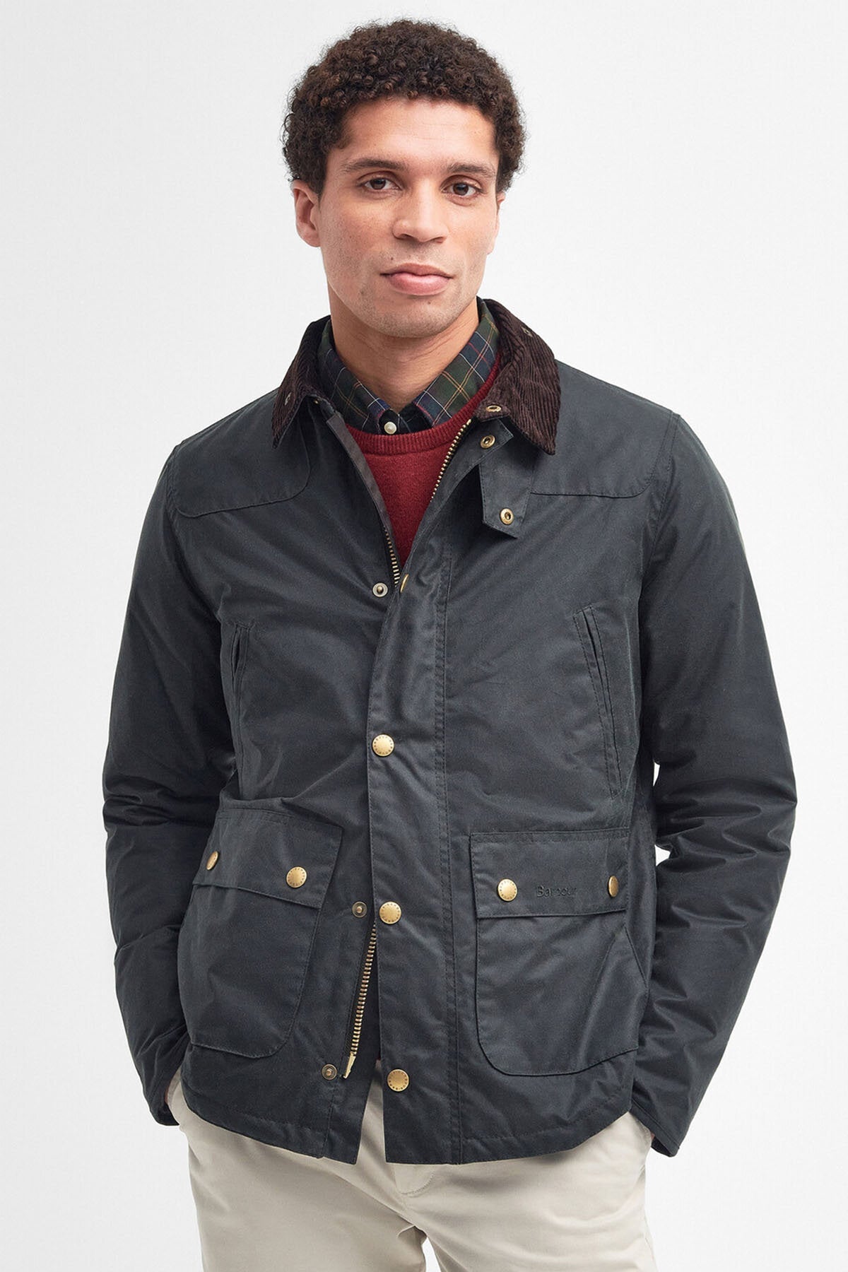 Reelin Wax Jacket - SAGE