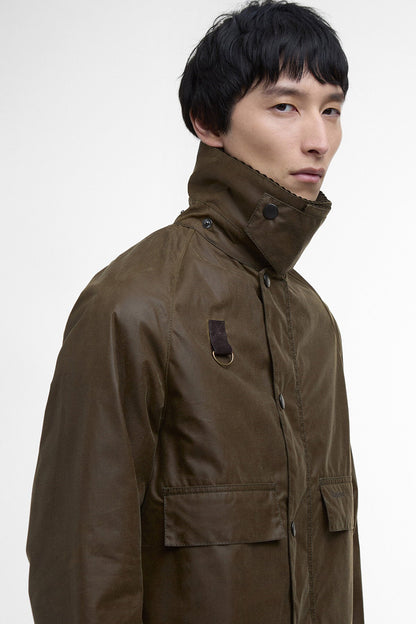 Slim Spey Waxed Jacket - BEECH